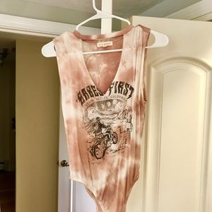 Pacsun Tye Dye Bodysuit